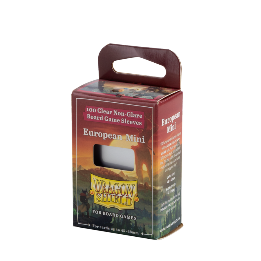 Dragon Shield Board Game Sleeves - European Mini (100 Sleeves)