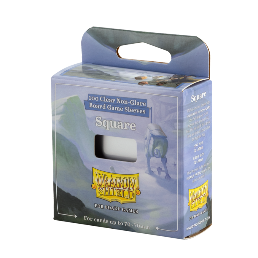 Dragon Shield Board Game Sleeves - Square (100 Sleeves)