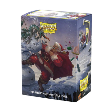 Dragon Shield Standard size Brushed Art Sleeves - Christmas 2025 (100 Sleeves)