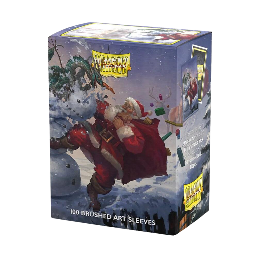 Dragon Shield Standard size Brushed Art Sleeves - Christmas 2025 (100 Sleeves)