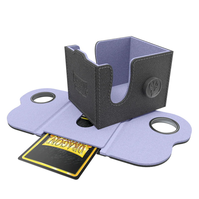 Dragon Shield Dragon Lock System Dragon Box 100+ - Black & Lilac