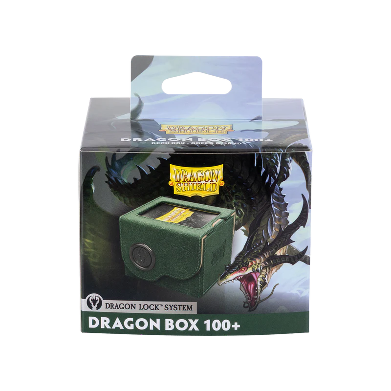 Dragon Shield Dragon Lock System Dragon Box 100+ - Green & Sand