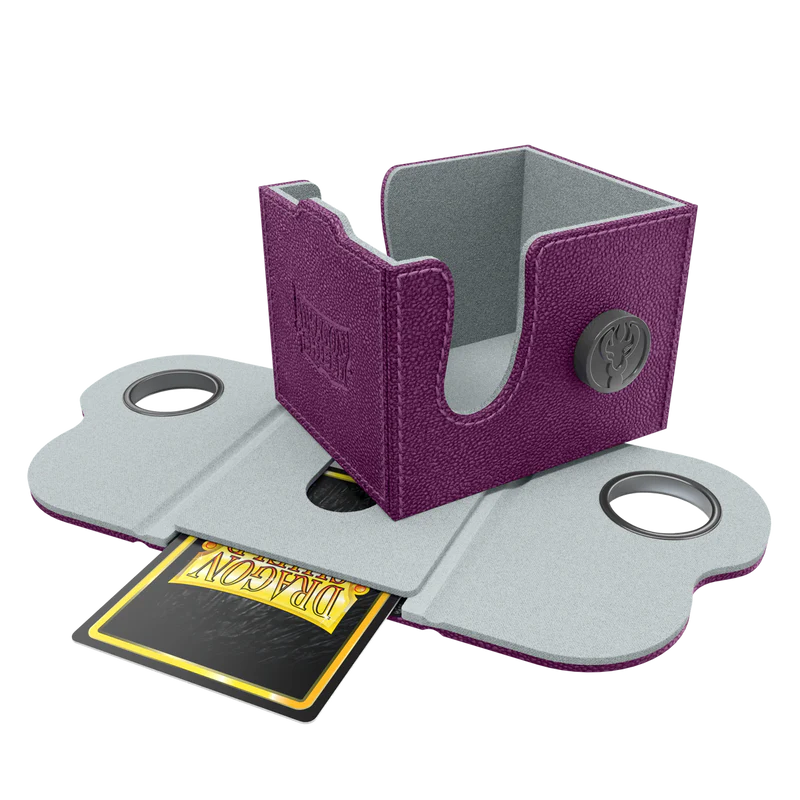 Dragon Shield Dragon Lock System Dragon Box 100+ - Purple & Frost