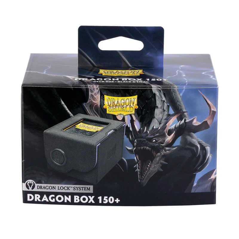 Dragon Shield Dragon Lock System Dragon Box 150+ - Black & Lilac