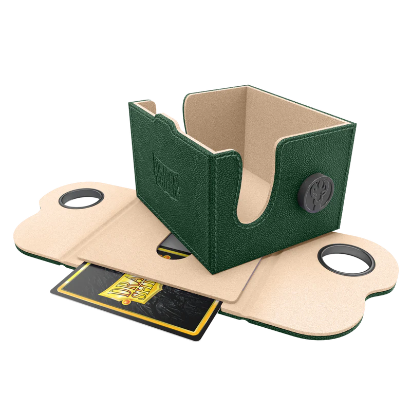 Dragon Shield Dragon Lock System Dragon Box 150+ - Green & Sand
