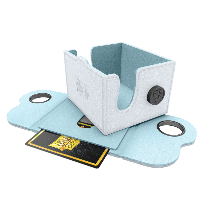 Dragon Shield Dragon Lock System Dragon Box 150+ - White & Aqua