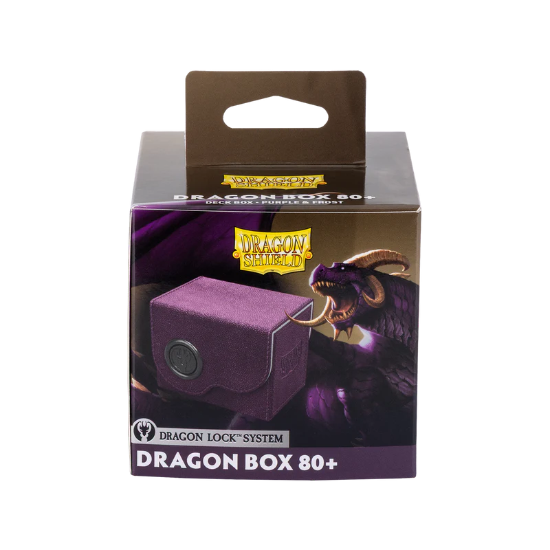 Dragon Shield Dragon Lock System Dragon Box 80+ - Purple & Frost