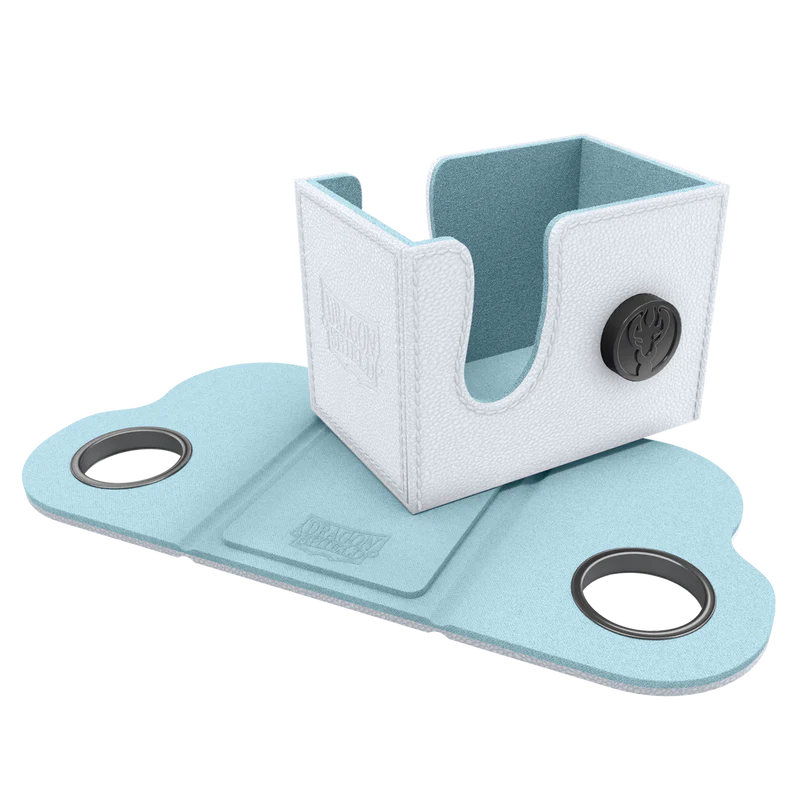 Dragon Shield Dragon Lock System Dragon Box 80+ - White & Aqua