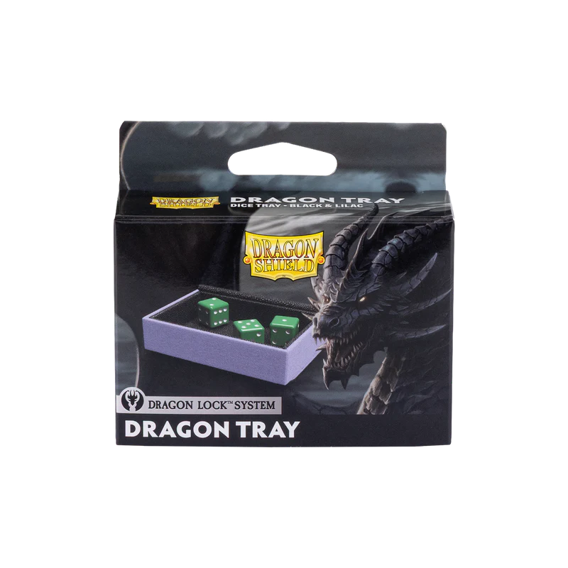 Dragon Shield Dragon Lock System Dragon Tray - Black & Lilac
