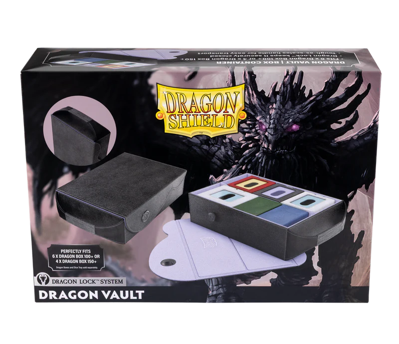 Dragon Shield Dragon Lock System Dragon Vault - Black & Lilac