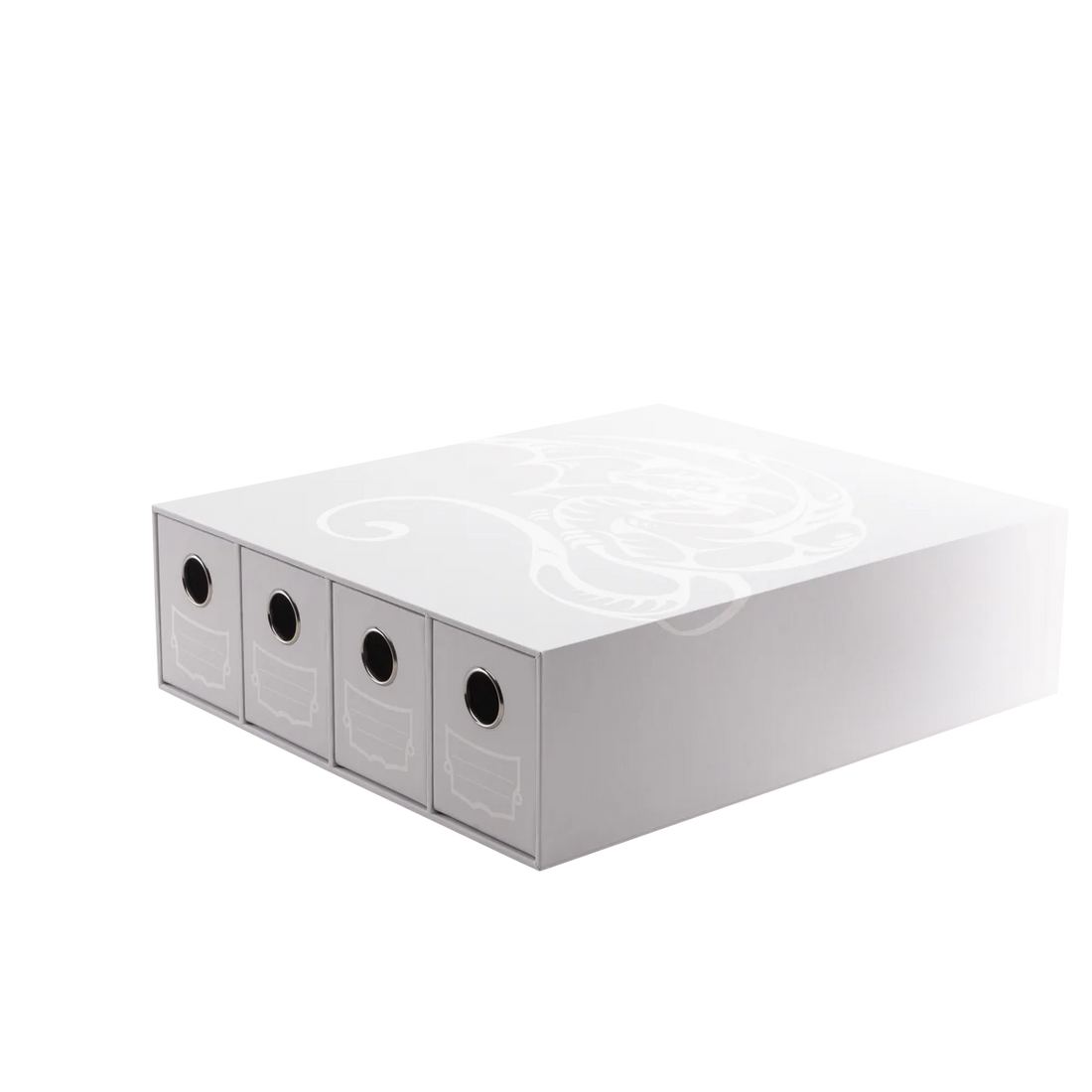 Dragon Shield Storage - Card Drawers Fortress - Horizontal - 4 - White