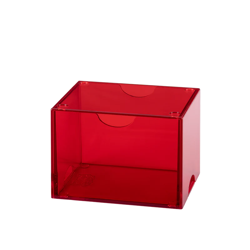 Dragon Shield Strongbox Box - Clear Red