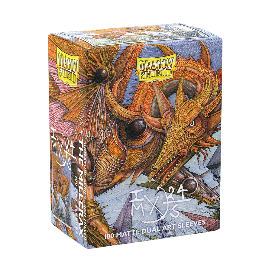Dragon Shield Standard size Matte Dual Art Sleeves - The Millerax (100 Sleeves)