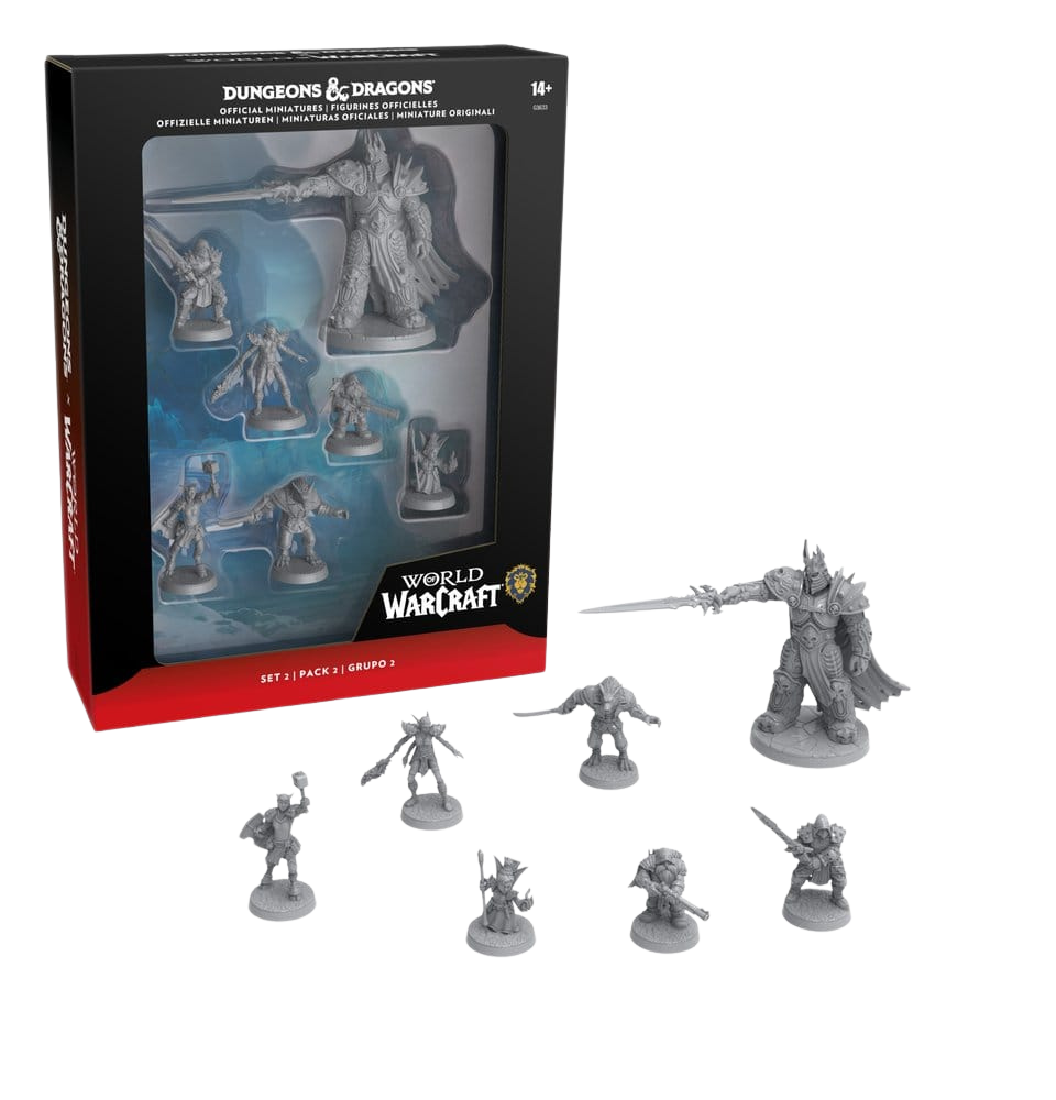Dungeons & Dragons x World of Warcraft Miniatures Set 2 - Alliance