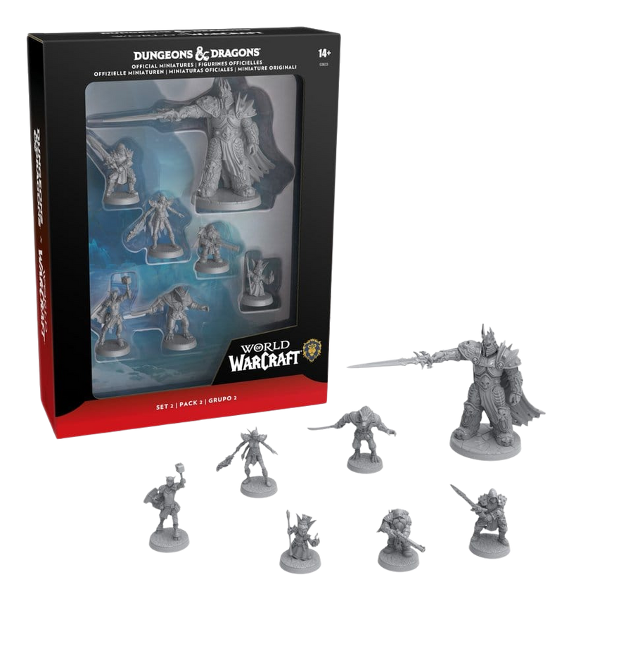 Dungeons & Dragons x World of Warcraft Miniatures Set 2 - Alliance