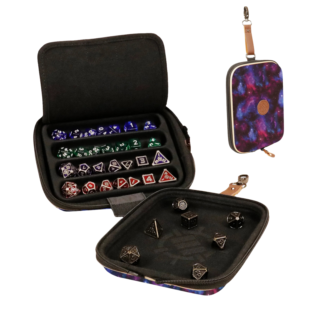 ENHANCE Tabletop Designer Edition Dice Case and Tray - Galaxy