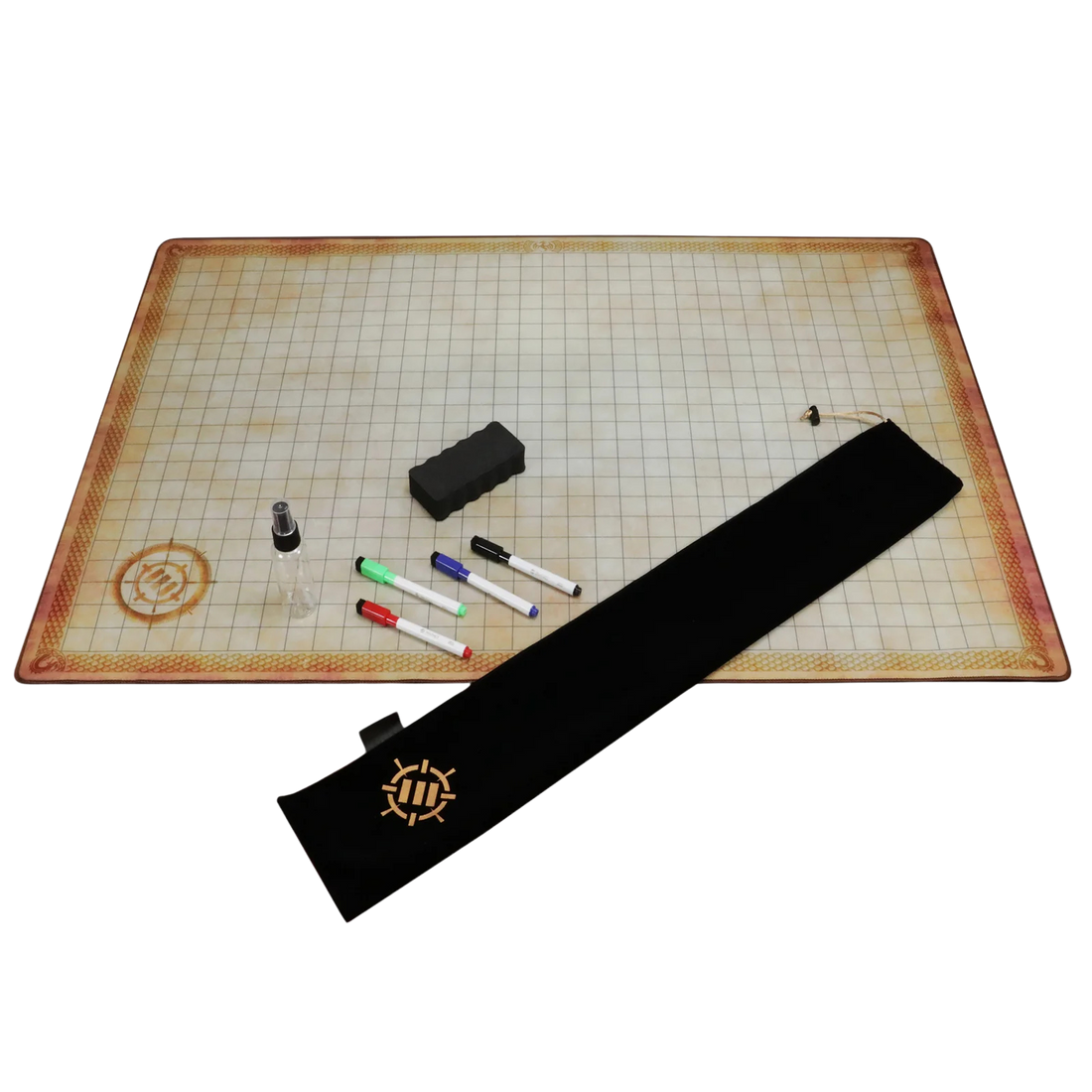 ENHANCE Tabletop RPGs Deluxe RPG Grid Mat Campaign Kit