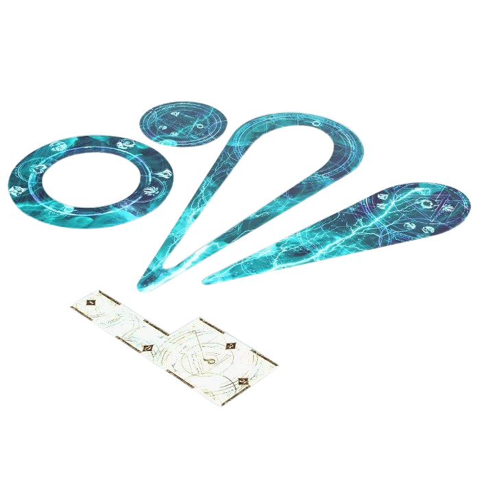 Eldfall Chronicles - Acrylic Templates Set