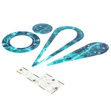 Eldfall Chronicles - Acrylic Templates Set