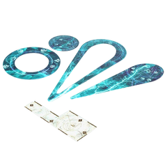 Eldfall Chronicles - Acrylic Templates Set
