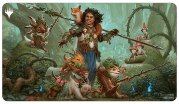 UP - Wilds of Eldraine Playmat B for Magic: The Gathering - Ellivere of the Wild Court