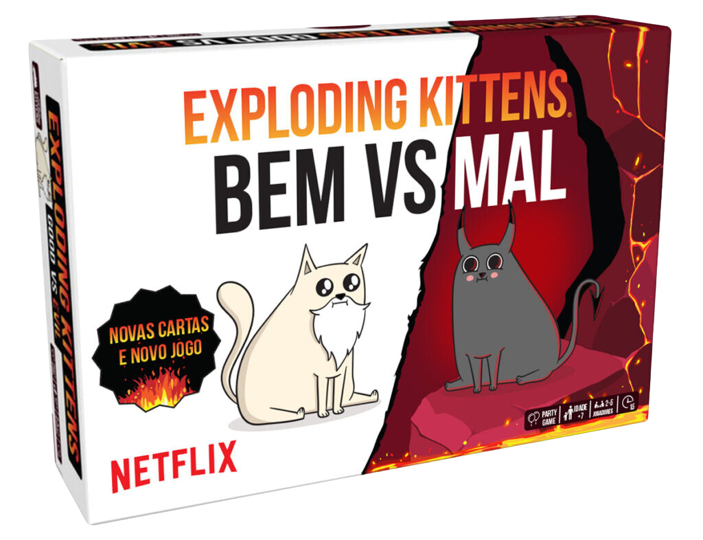 Exploding Kittens: Bem Vs Mal – Versus Gamecenter
