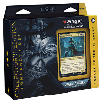MTG - Universes Beyond: Warhammer 40,000 Collector’s Edition Commander Deck – Forces of the Imperium