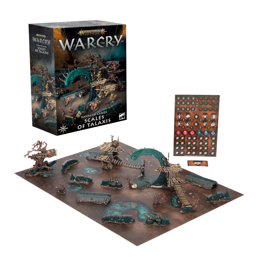 Warcry Ravaged Lands: Scales of Talaxis