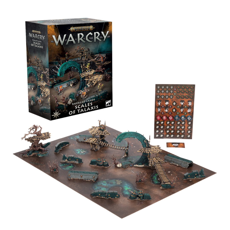 Warcry Ravaged Lands: Scales of Talaxis