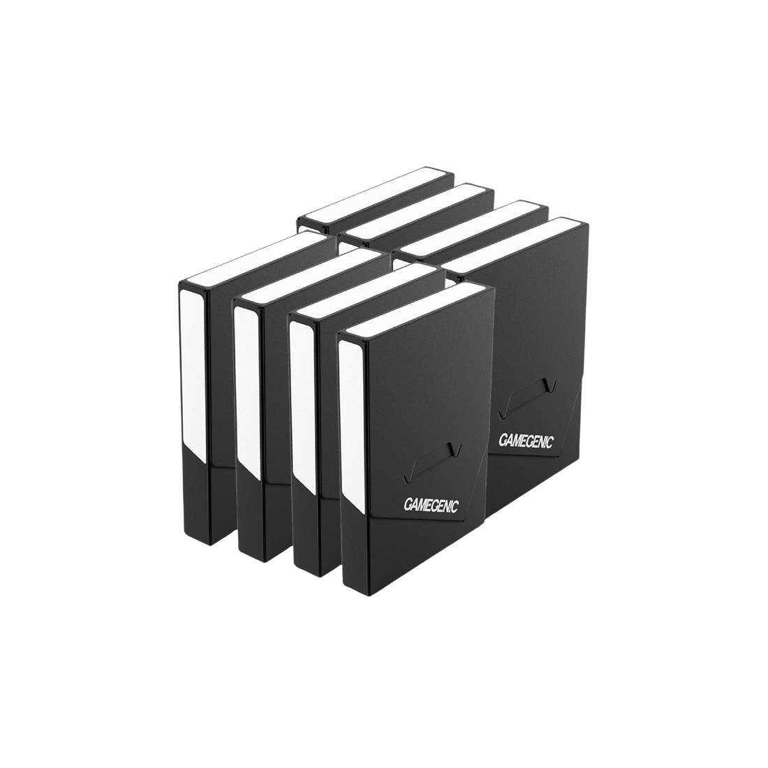 Gamegenic - Cube Pocket 15+ Black (8 Pieces)