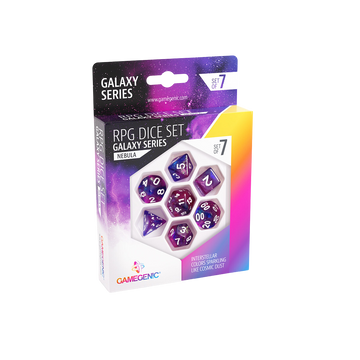 Gamegenic - Galaxy Series - Nebula - RPG Dice Set (7pcs)