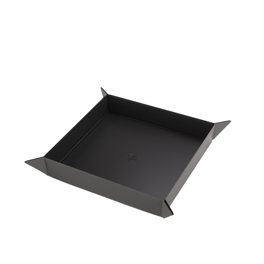 Gamegenic - Magnetic Dice Tray Square Black/Grey