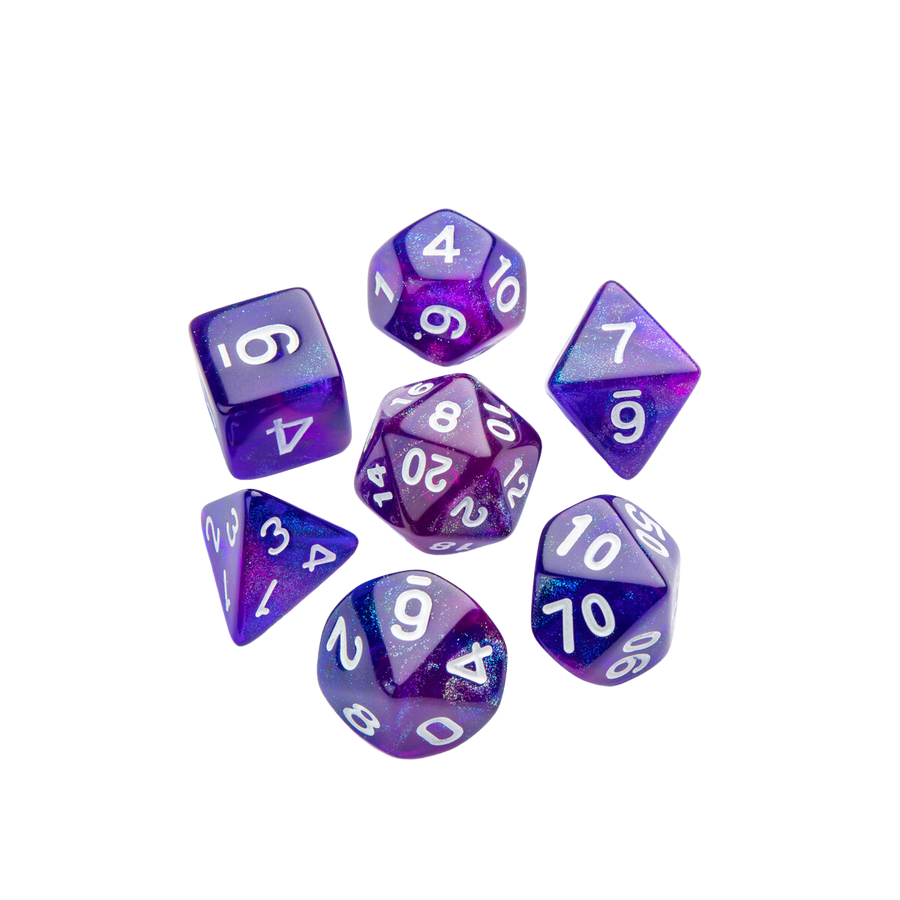 Gamegenic - Galaxy Series - Nebula - RPG Dice Set (7pcs)