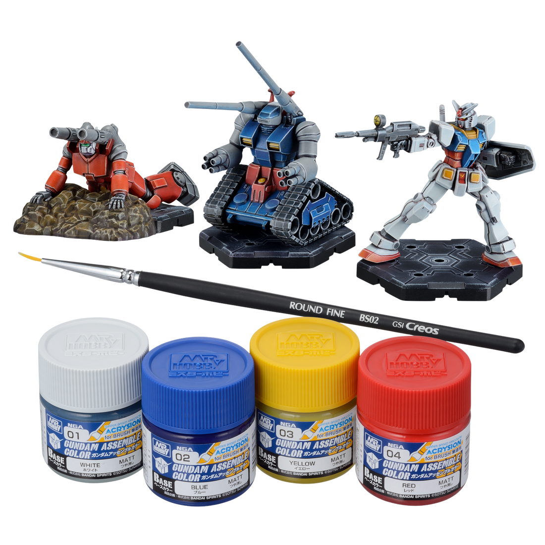 Gundam Assemble - Paint Pack 01