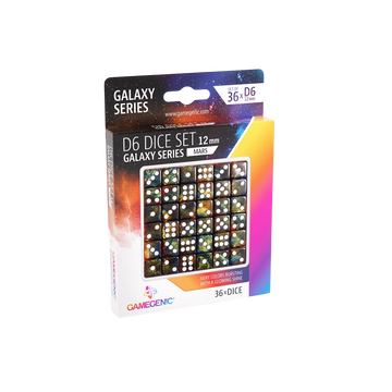 Gamegenic - Galaxy Series - Mars - D6 Dice Set 12 mm (36 pcs)