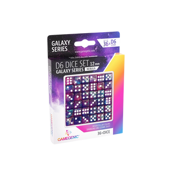 Gamegenic - Galaxy Series - Nebula - D6 Dice Set 12 mm (36 pcs)