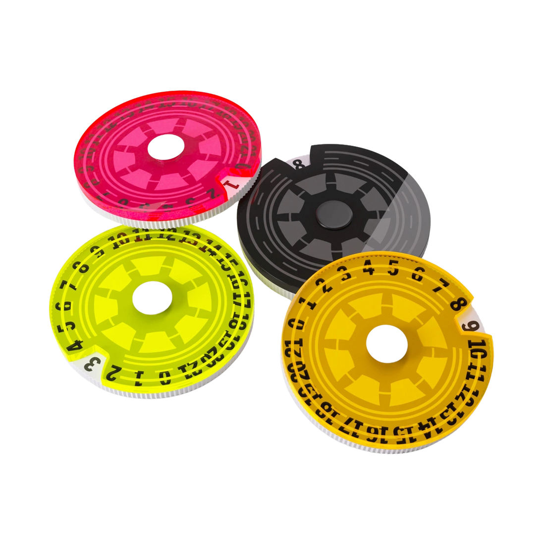 Gamegenic - Life Counters Set of 4 Single Dials
