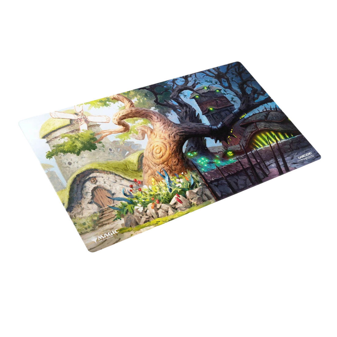 Gamegenic - Magic: The Gathering | Lorwyn Eclipsed Shiny Playmat - Temple Garden