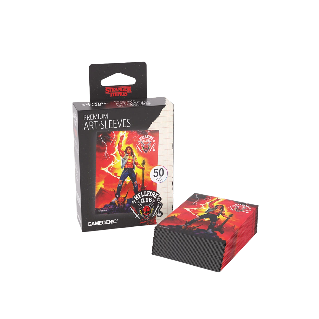 Gamegenic - Stranger Things - Hellfire Club Art Sleeves Eddie Munson