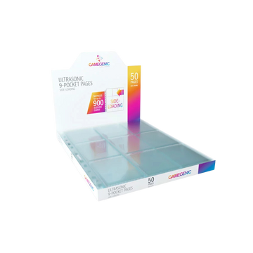Gamegenic - Ultrasonic 9-Pocket Pages Sideloading DISPLAY
