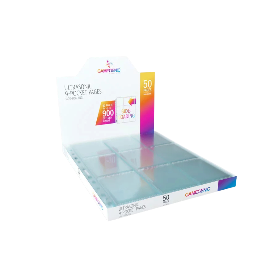 Gamegenic - Ultrasonic 9-Pocket Pages Sideloading DISPLAY