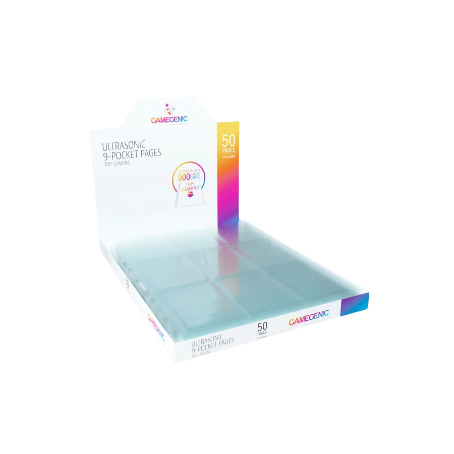 Gamegenic - Ultrasonic 9-Pocket Pages Toploading DISPLAY