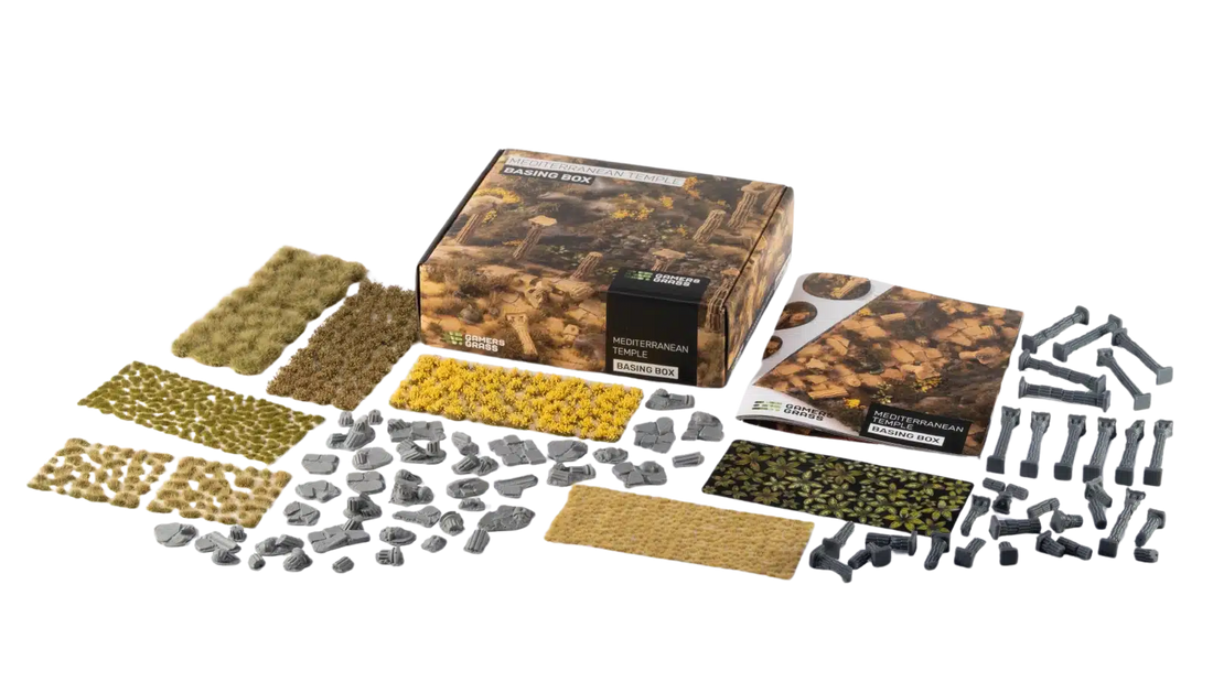 Gamers Grass - Mediterranean Temple Basing Box