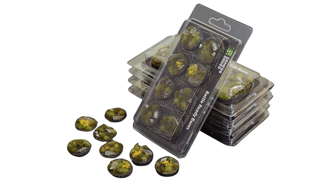 GamersGrass Highland Bases, Round 32mm (x8)