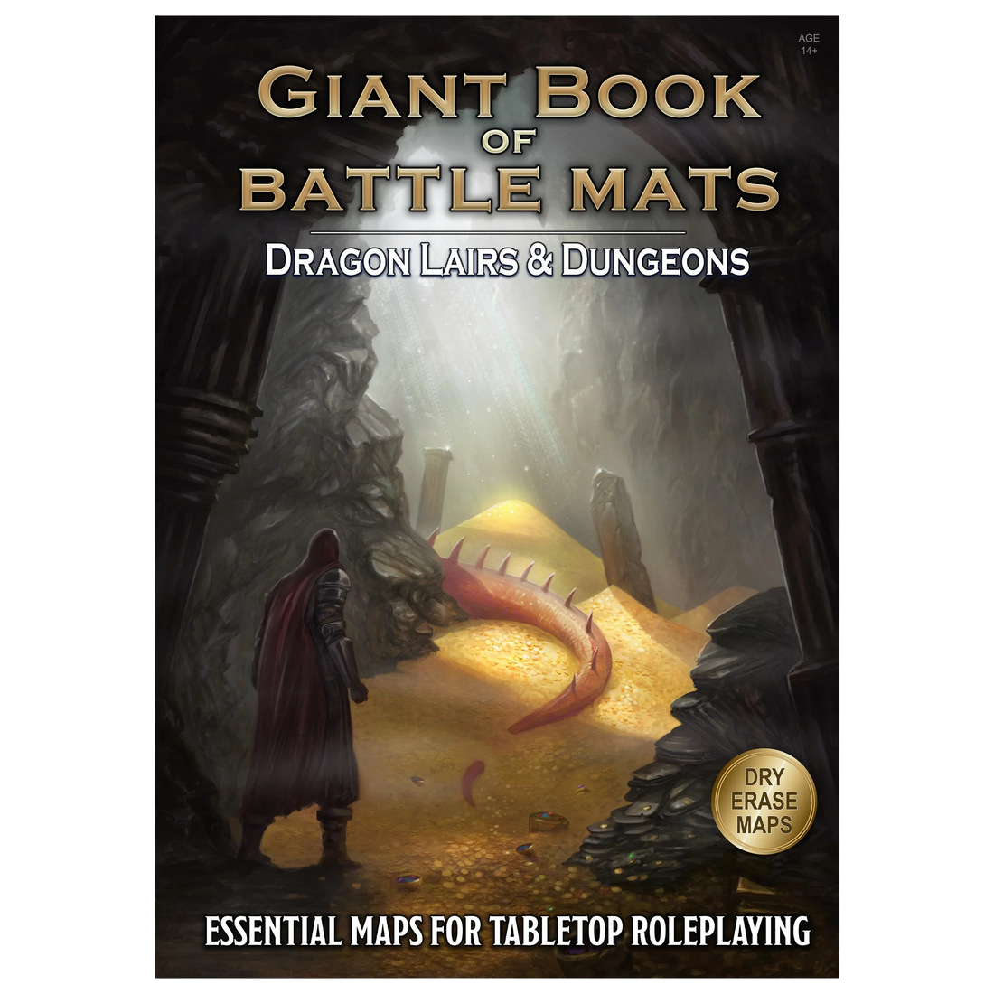 A Giant Book of Battle Mats - Dragon Lairs & Dungeons