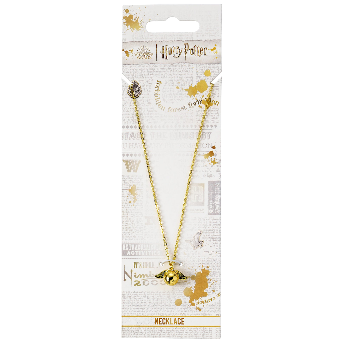 Golden Snitch Gold Necklace