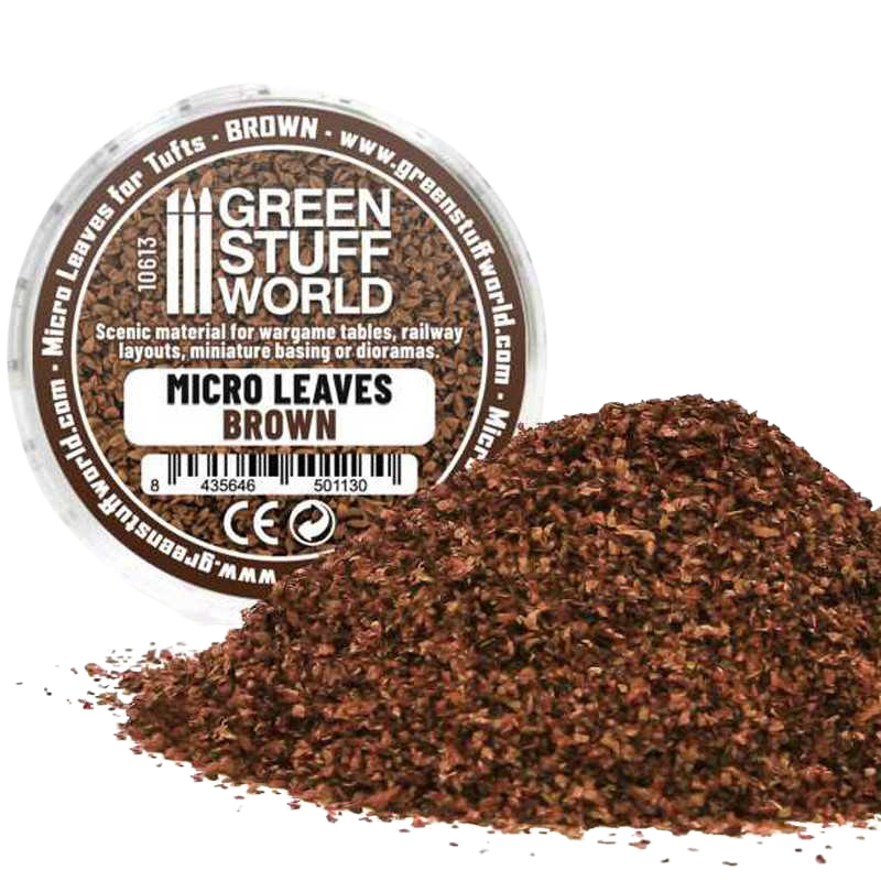 Green Stuff World - Micro Leaves - Brown mix