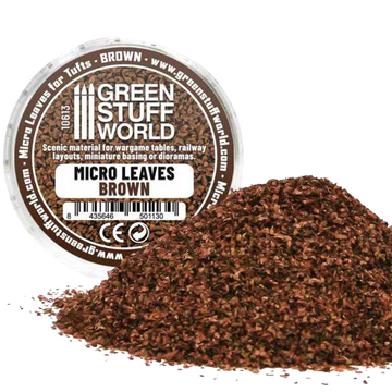 Green Stuff World - Micro Leaves - Brown mix