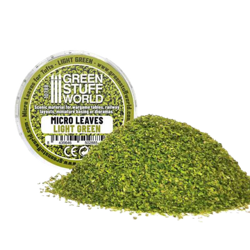 Green Stuff World - Micro Leaves - Light Green Mix