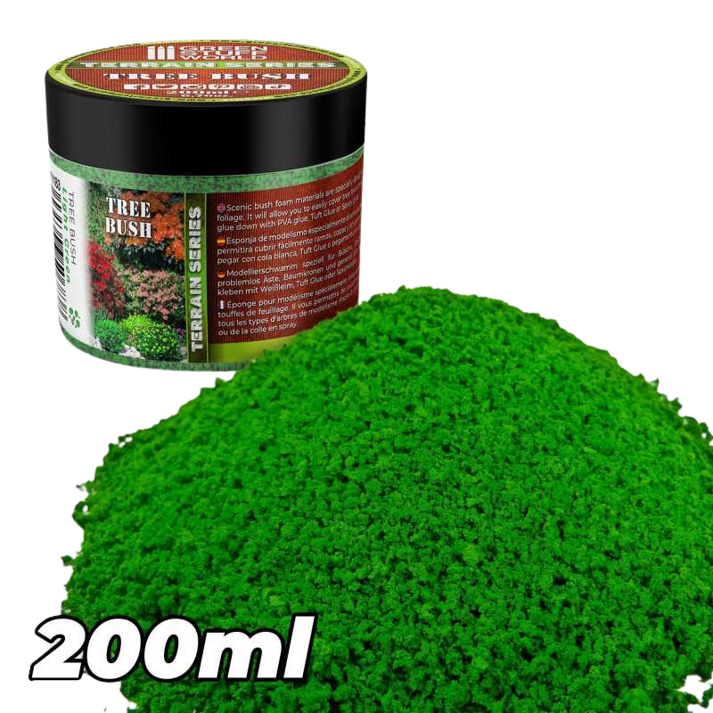 Green Stuff World - Tree Bush Clump Foliage - Medium Green - 200ml